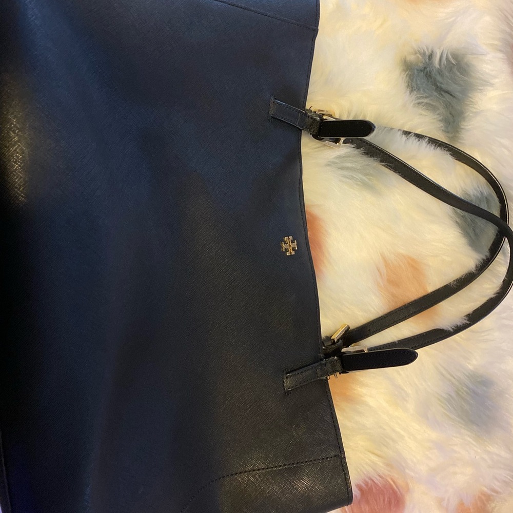 Tory Burch tote with laptop sleeve